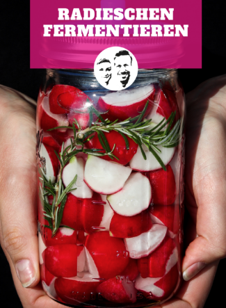 Fermentierte Radieschen mit Rosmarin