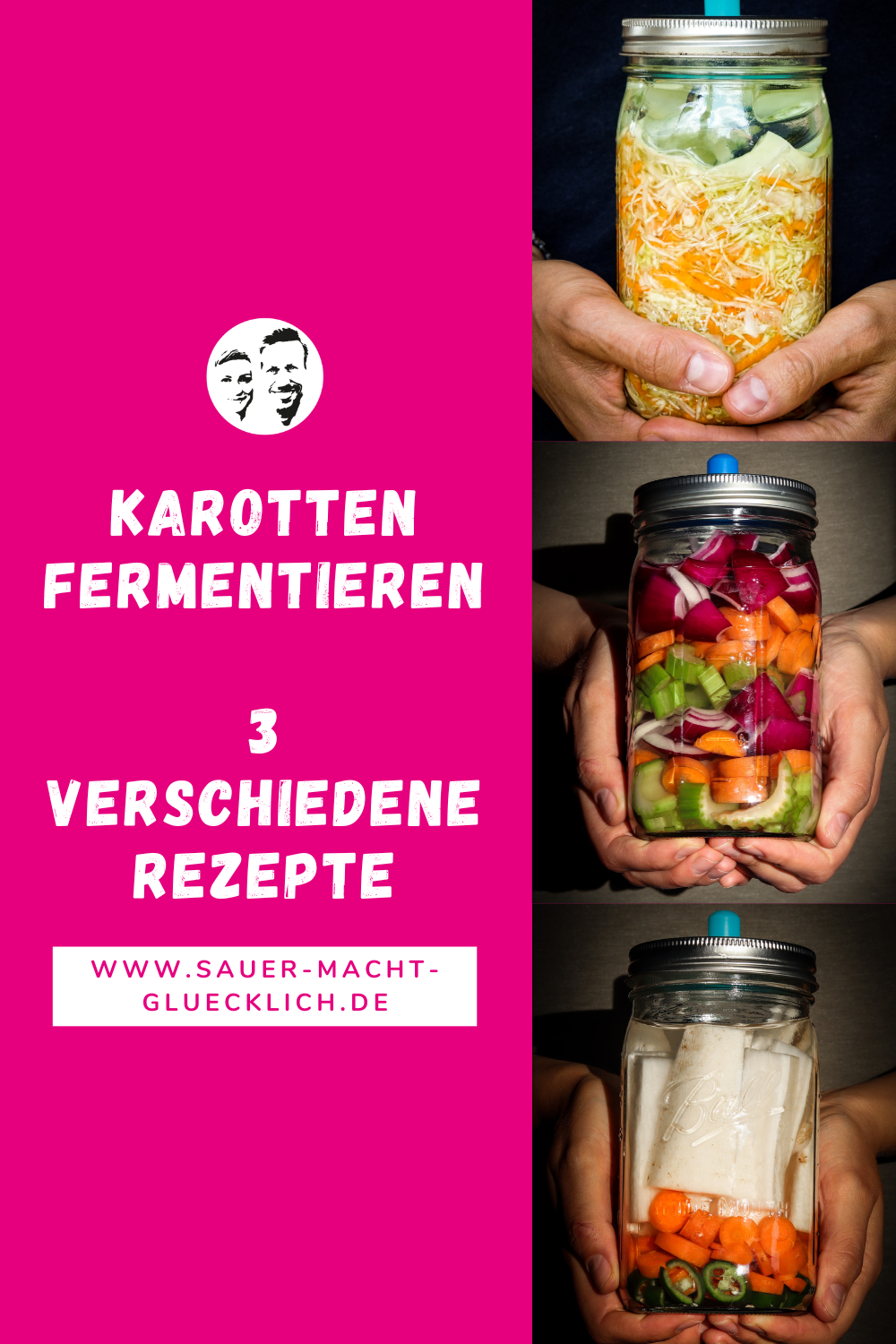Entdecke die Vielfalt: 3 kreative Rezepte für fermentierte Karotten im Glas