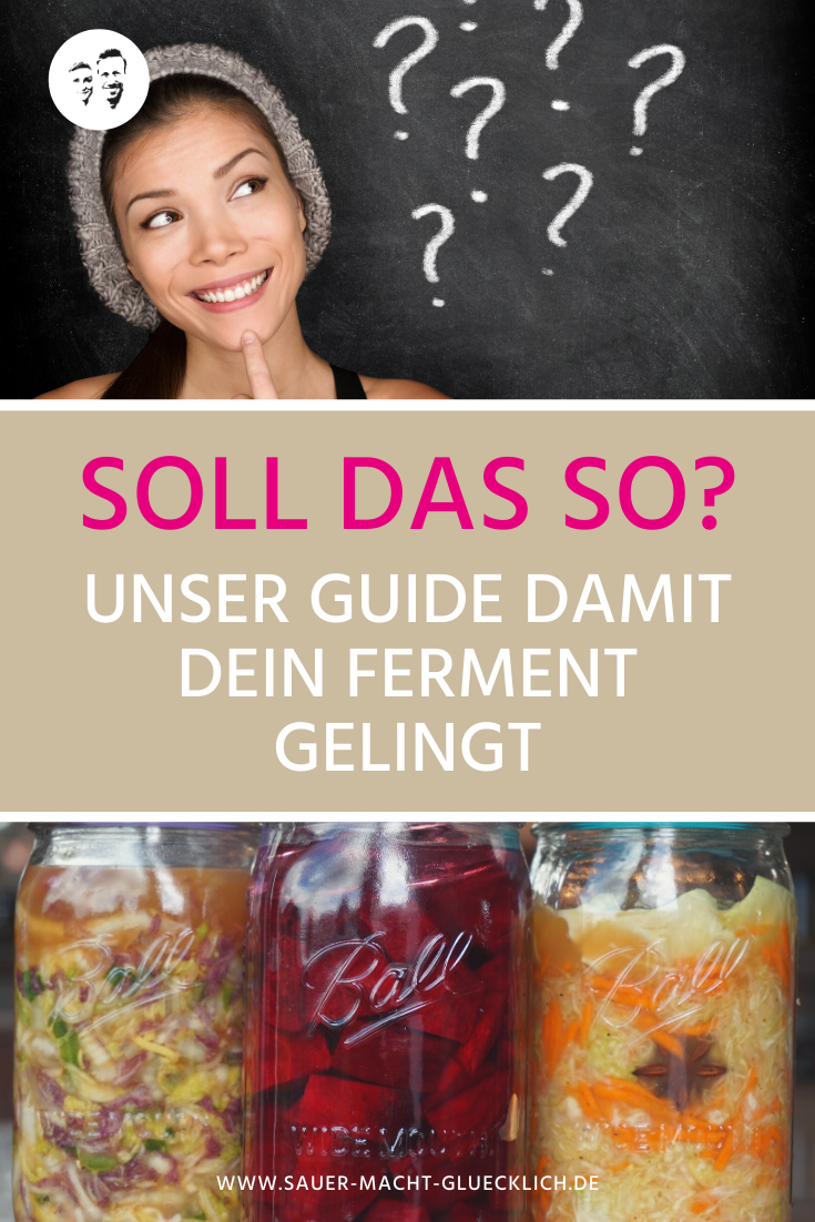 Blubbern, Zischen, weiße Trübung: So sieht dein Ferment nach einer Woche aus