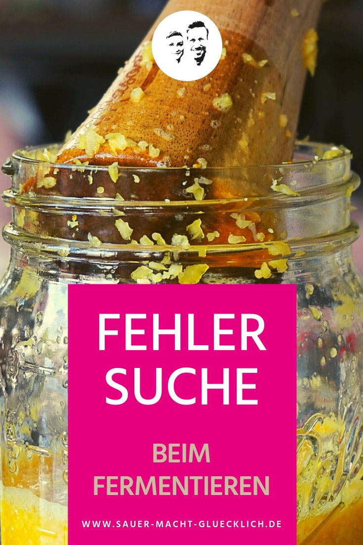 Fehlersuche beim Fermentieren
