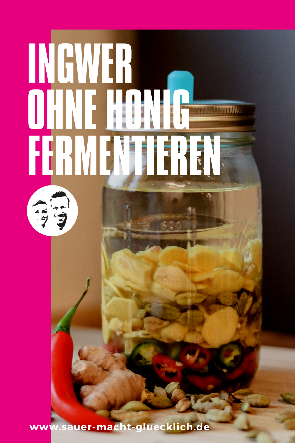 Ingwer fermentieren – Ganz ohne Honig haltbar machen