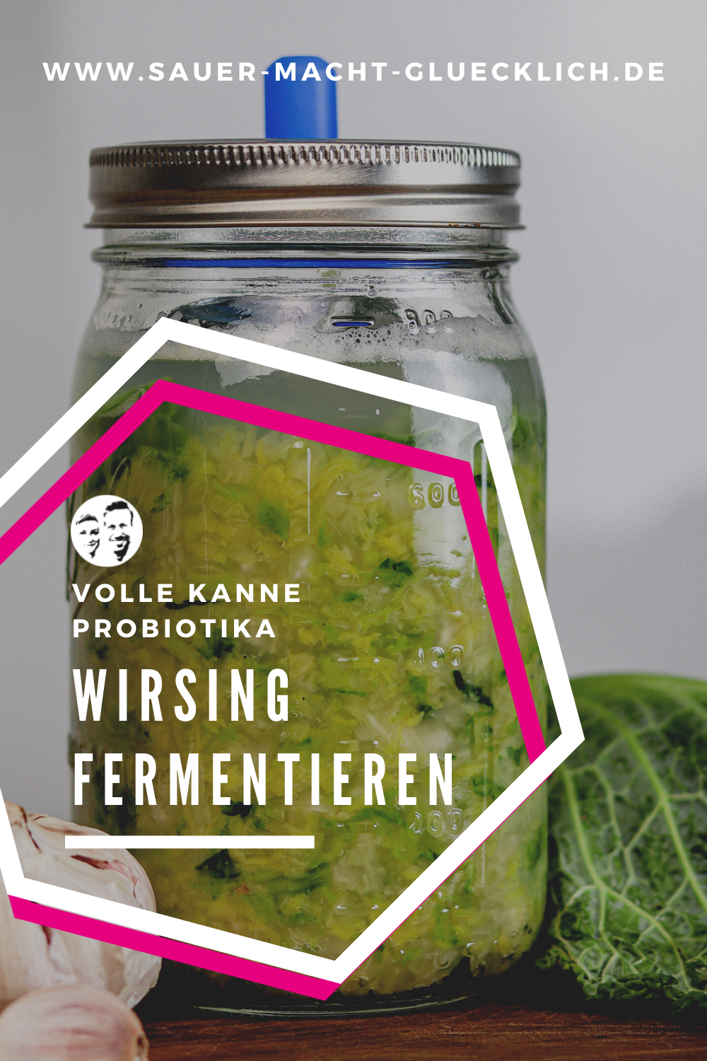 Volle Kanne Probiotika! Wirsing fermentieren – in 4 Minuten