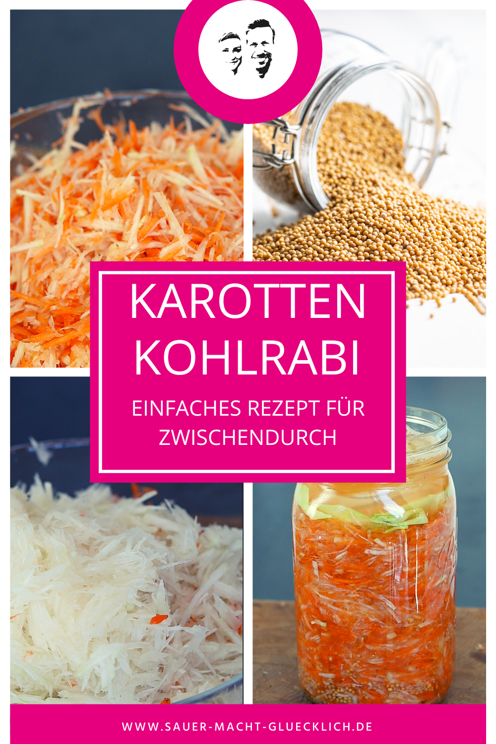 Karotten & Kohlrabi ganz einfach fermentieren