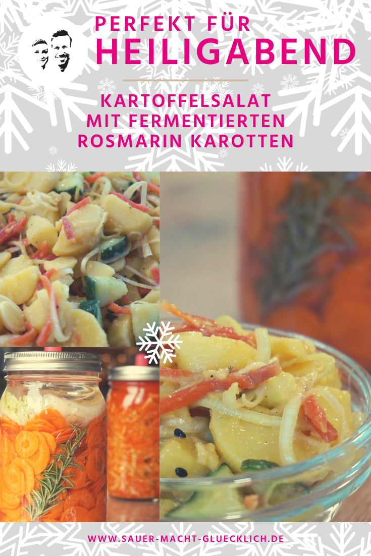 Dein Highlight für Heiligabend: Würziger Kartoffelsalat mit fermentierter Note