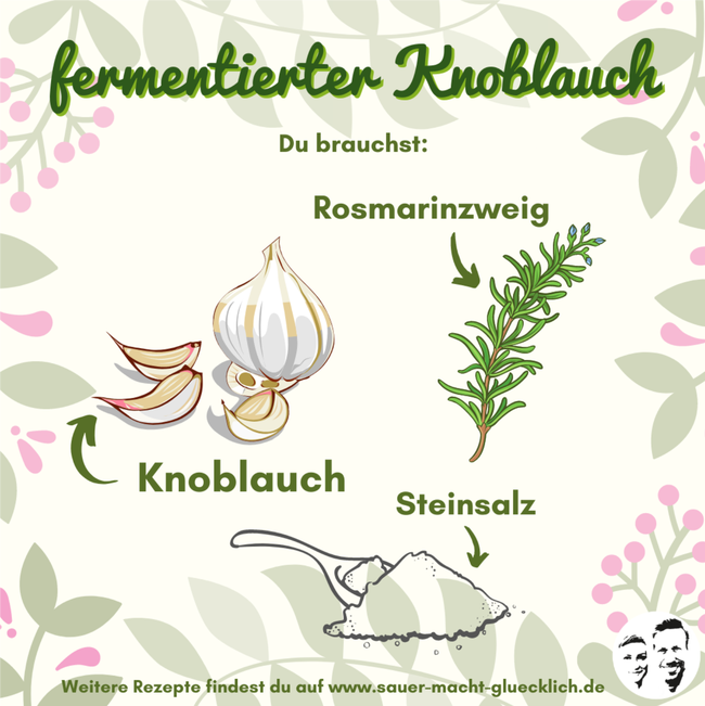 fermentierter Knoblauch