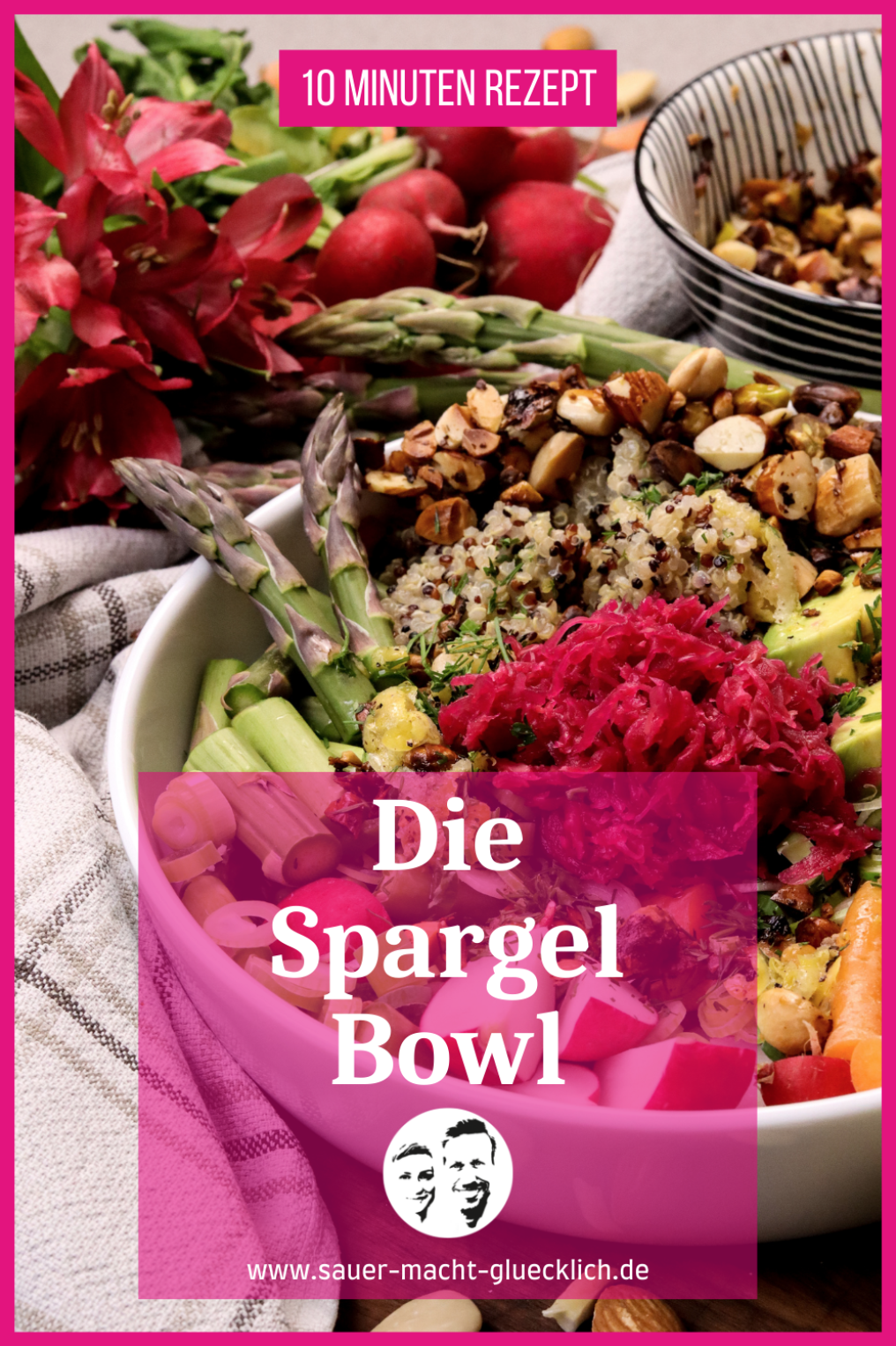 Deine Spargel Quinoa Bowl – Genieße die Spargelsaison!