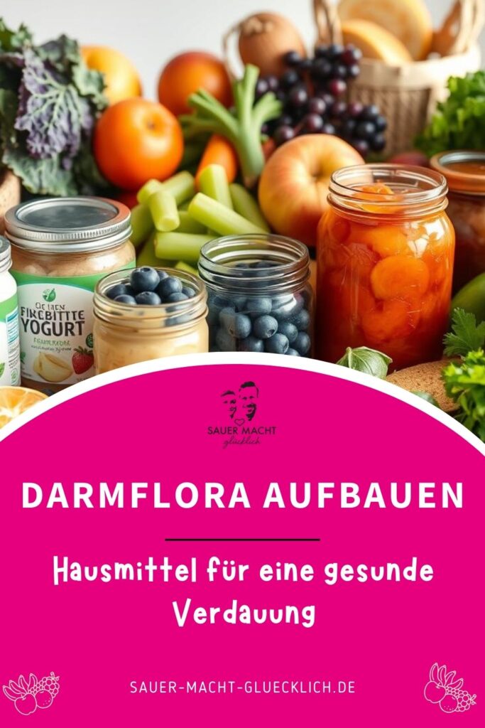 darmflora aufbauen hausmittel