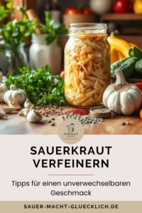 Sauerkraut verfeinern: Tipps für einen unverwechselbaren Geschmack