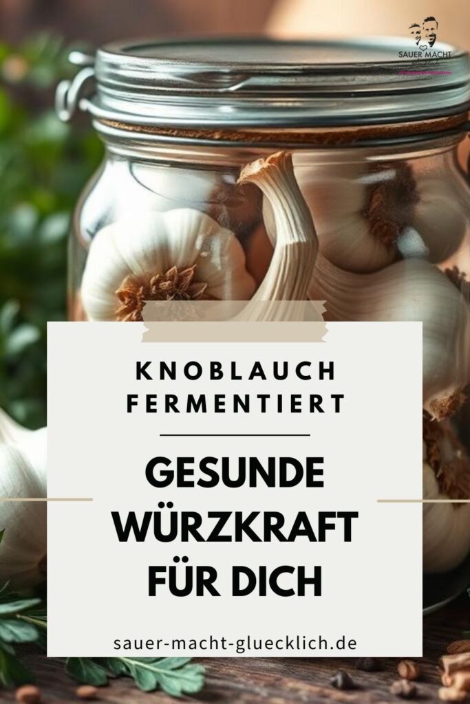 knoblauch fermentiert